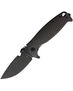 HEST/F Bohler M390 steel Framelock Blackwash