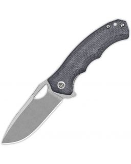 Gorilla 14C28N steel Linerlock Black Micarta Flipper