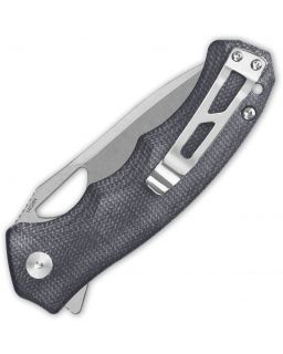 Gorilla 14C28N steel Linerlock Black Micarta Flipper