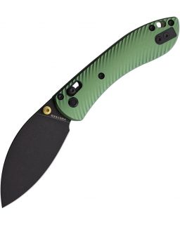 Mini Nightshade Crossbar Lock 14C28N inox steel green aluminium