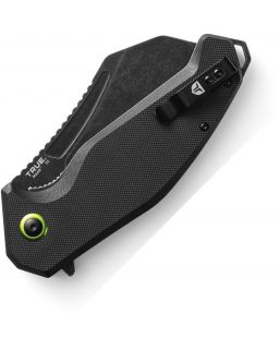MAAR Linerlock Blackwash D2 steel black G10