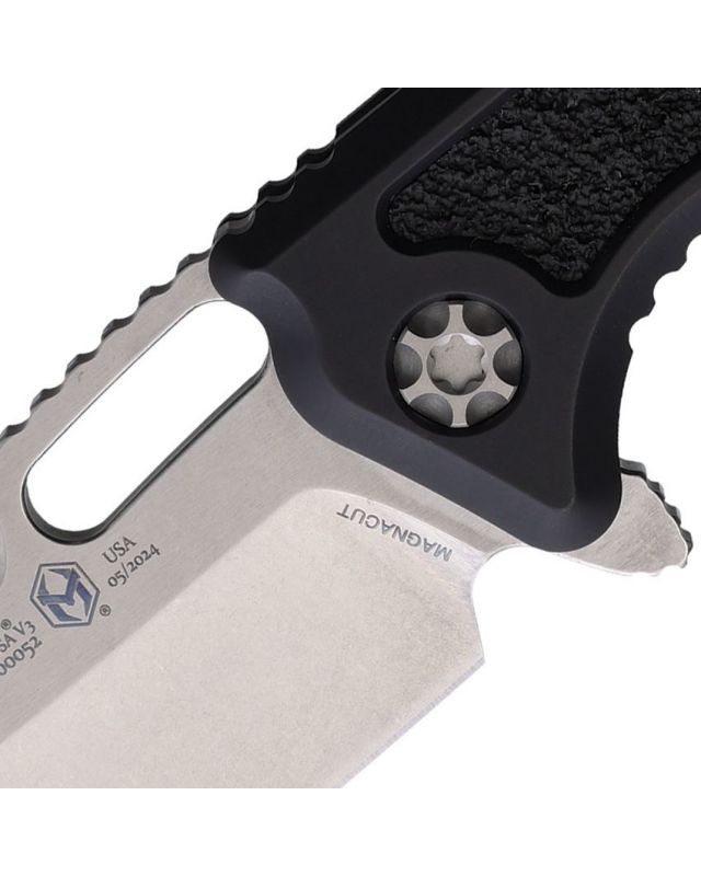 Medusa CPM-MagnaCut Framelock SW Black Aluminium Medusa CPM-MagnaCut Framelock SW Black Aluminium