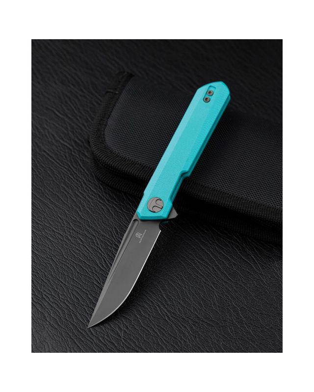 Bestechman Mini Dundee D2 steel Teal G10 Bestechman Mini Dundee D2 steel Teal G10