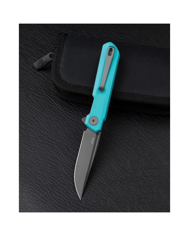 Bestechman Mini Dundee D2 steel Teal G10 Bestechman Mini Dundee D2 steel Teal G10