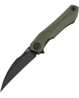 Ivy 14C28N Sandvik steel Blackwash OD green G10