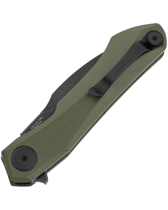 Ivy 14C28N Sandvik steel Blackwash OD green G10 Ivy 14C28N Sandvik steel Blackwash OD green G10