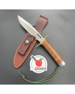 RANDALL MADE KNIVES  Model 1-6 stacked leather
