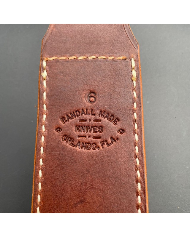 RANDALL MADE KNIVES  Model 1-6 stacked leather