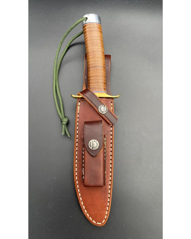 RANDALL MADE KNIVES  Model 1-6 stacked leather