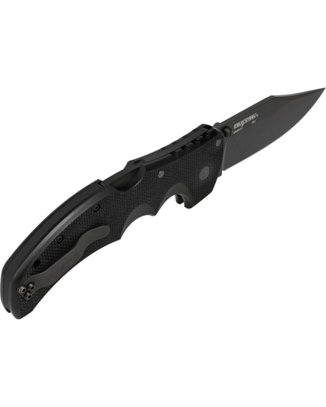 Recon M1 Bowie Tri-Ad Lock Magnacut Black G10 Recon M1 Bowie Tri-Ad Lock Magnacut Black G10