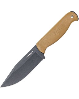 Fighter Fixed Blade 1075HC Desert Cerakote