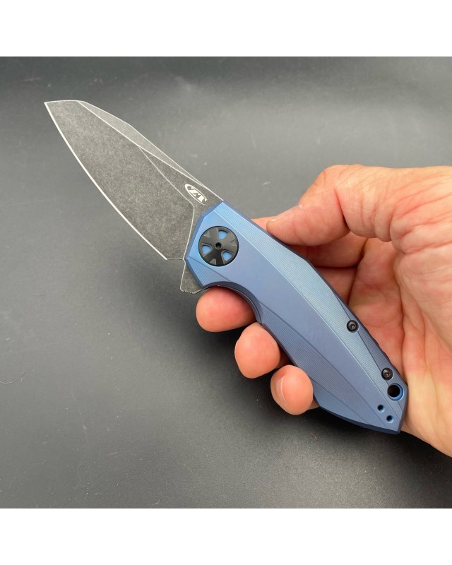 ZT0456TiBlu CPM-M4 steel Blackwash blue titanium SPRINT RUN 2022 ZT0456TiBlu CPM-M4 steel Blackwash blue titanium SPRINT RUN 2022