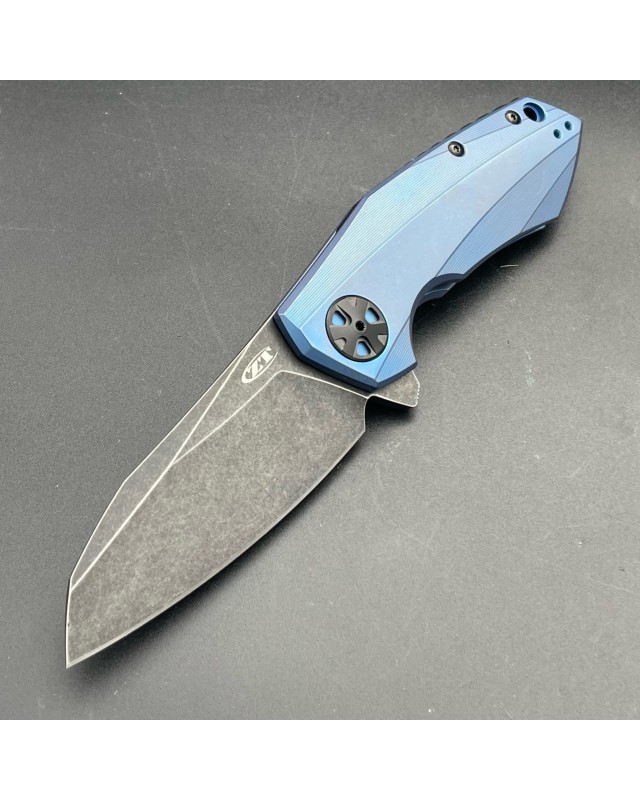 ZT0456TiBlu CPM-M4 steel Blackwash blue titanium SPRINT RUN 2022 ZT0456TiBlu CPM-M4 steel Blackwash blue titanium SPRINT RUN 2022