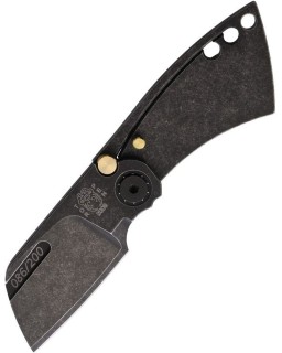 Sepia Framelock Black First Run Edition 200pces