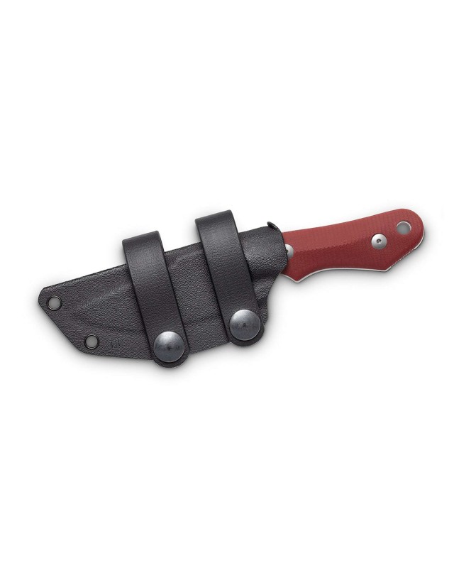 Handy Fixed Blade MagnaCut Stonewash Red G10 Handy Fixed Blade MagnaCut Stonewash Red G10