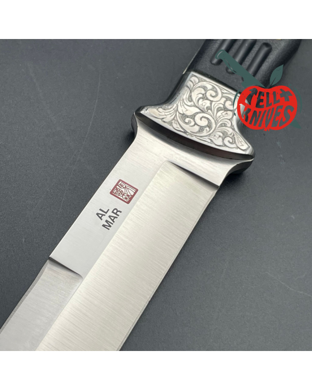 AL MAR - SERE SOF 3004 Valade engraved - Vintage - Couteau de collecti AL MAR - SERE SOF 3004 Valade engraved - Vintage - Couteau de collecti