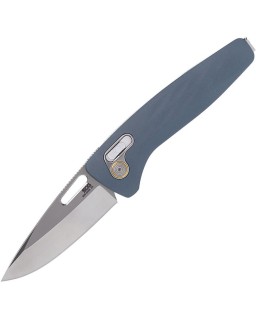 One-Zero S35VN steel XR Lock Smoke Gray Aluminium