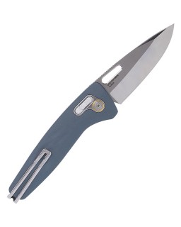 One-Zero S35VN steel XR Lock Smoke Gray Aluminium