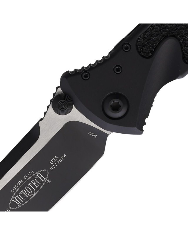 Socom Elite S\E Linerlock M390 steel Two Tone finish black aluminium h Socom Elite S\E Linerlock M390 steel Two Tone finish black aluminium h