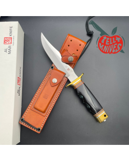 Vintage Al Mar MACV SOG Model 4008 Fighting Knife SF Black Micarta