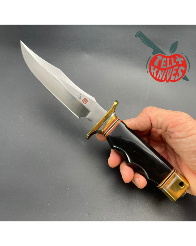 Vintage Al Mar MACV SOG Model 4008 Fighting Knife SF Black Micarta