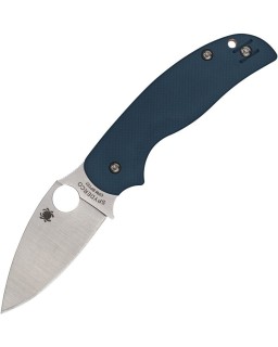 Sage 5 CPM-SPY27 steel Compression Lock Cobalt Blue G10