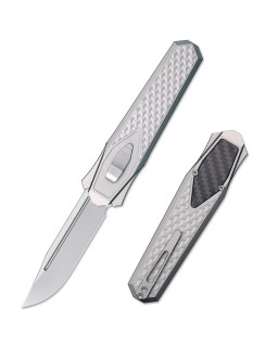 Swordfish Gravity OTF (Swiss Legal) ZL101B1 titanium handle M390 steel