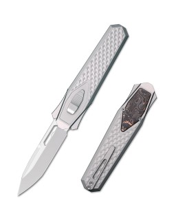 Swordfish Gravity OTF (Swiss Legal) ZL101B4 aluminium handle M390 steel