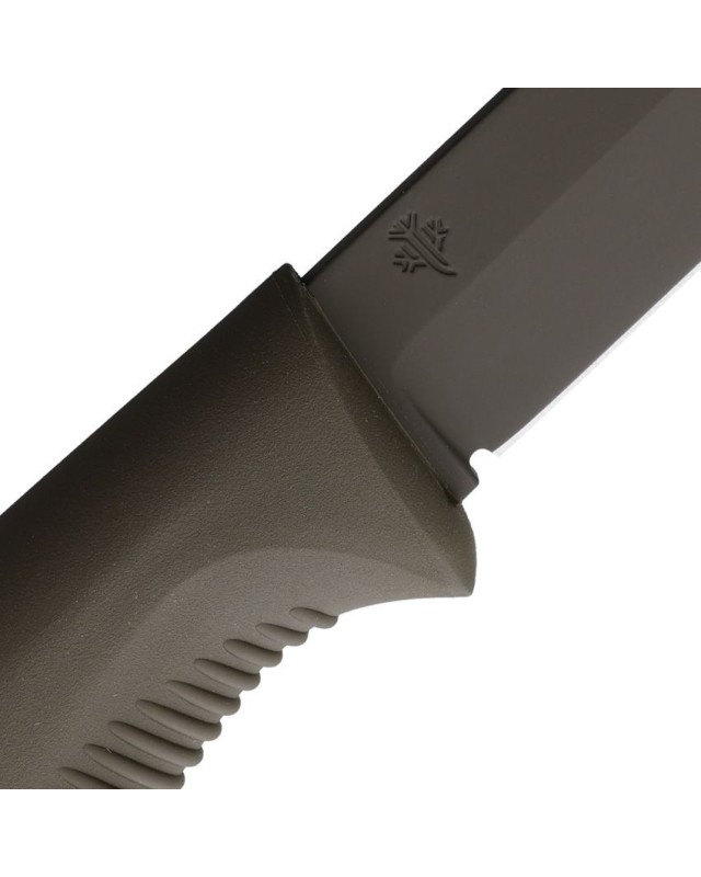 M95 Ranger Puukko OD Green Cerakote 80CrV2 steel OD Green TPE handle OD Green composite sheath M95 Ranger Puukko OD Green Cerakote 80CrV2 steel OD Green TPE handle OD Green composite sheath