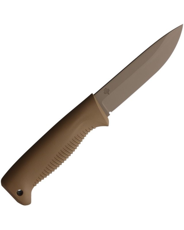 M07 Ranger Puukko Coyote Cerakote 80CrV2 steel Coyote TPE handle Coyot