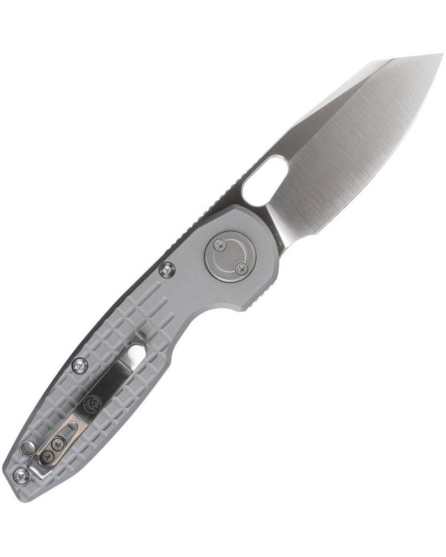 Ankylo - ELMAX steel - Vanchor Lock - Sculpted Gray Aluminium handle Ankylo - ELMAX steel - Vanchor Lock - Sculpted Gray Aluminium handle