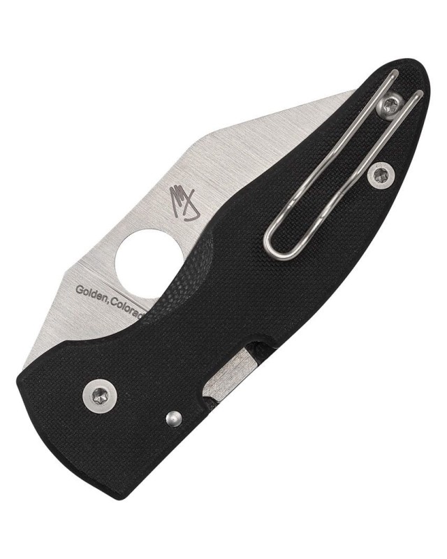 Microjimbo Compression Lock Black G10 S30V satin blade Michael Janich Design Microjimbo Compression Lock Black G10 S30V satin blade Michael Janich Design