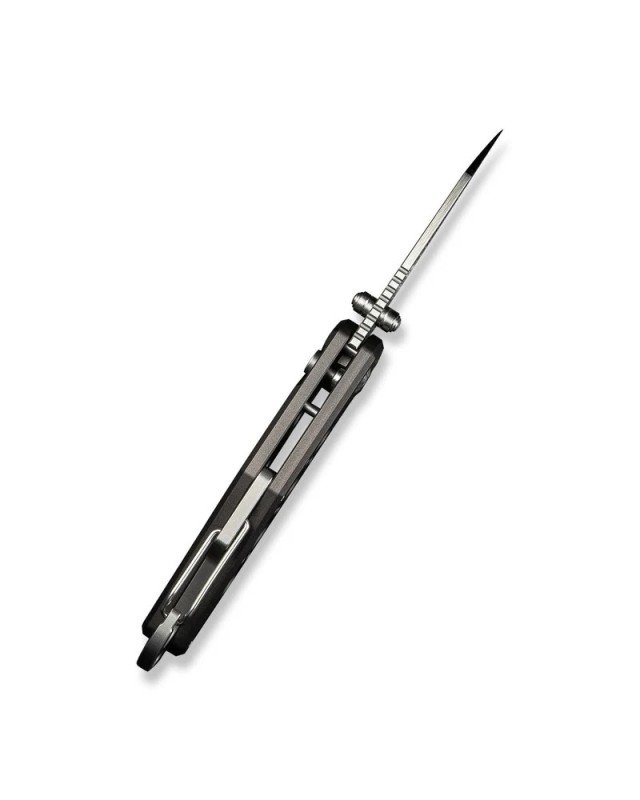 Pragma Button Lock Knife Gray Aluminum Handle Satin Finished Nitro-V steel Pragma Button Lock Knife Gray Aluminum Handle Satin Finished Nitro-V steel