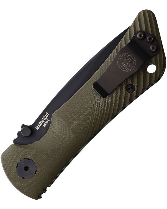 Spider Monkey Magna Cut Steel OD Green G10 handle Spider Monkey Magna Cut Steel OD Green G10 handle