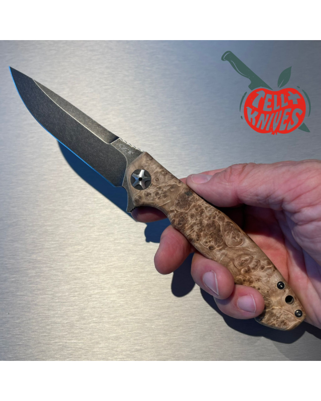 ZERO TOLERANCE - ZT0452RDBW FSS - custom wood scale