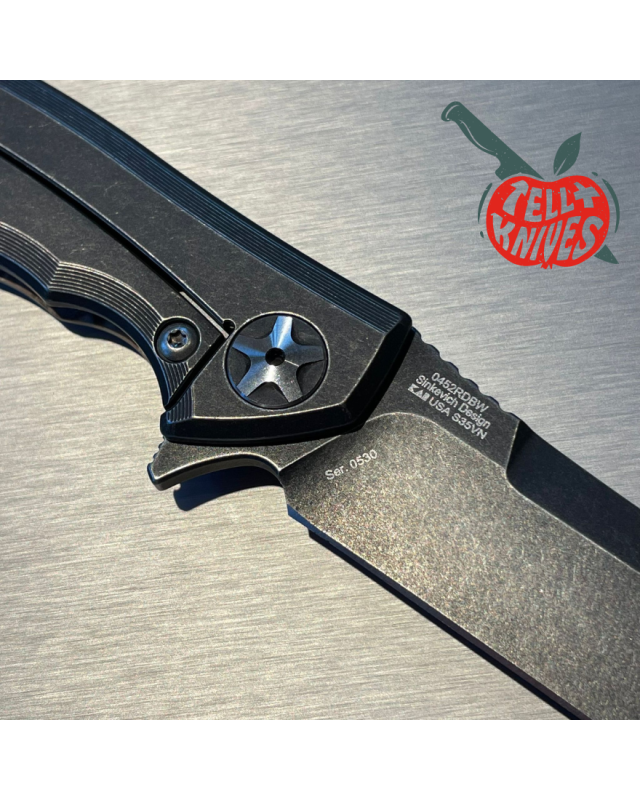 ZERO TOLERANCE - ZT0452RDBW FSS - custom wood scale