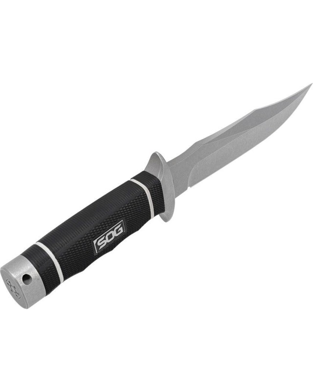 Tech Bowie Stonewash AUS8 steel Kraton rubber handle Kydex sheath Tech Bowie Stonewash AUS8 steel Kraton rubber handle Kydex sheath