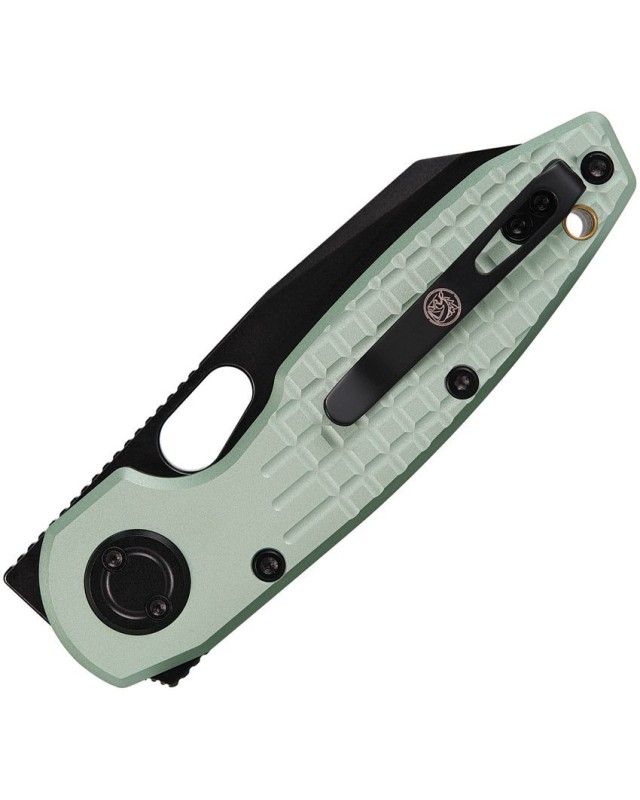 Ankylo - 154CM steel - Vanchor Lock - Sculpted Green Aluminium handle Ankylo - 154CM steel - Vanchor Lock - Sculpted Green Aluminium handle