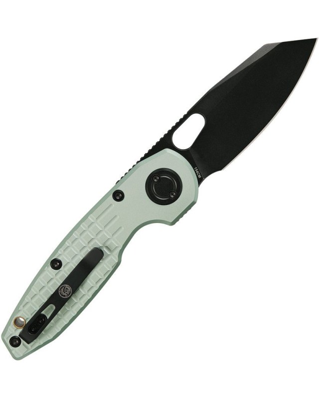 Ankylo - 154CM steel - Vanchor Lock - Sculpted Green Aluminium handle Ankylo - 154CM steel - Vanchor Lock - Sculpted Green Aluminium handle
