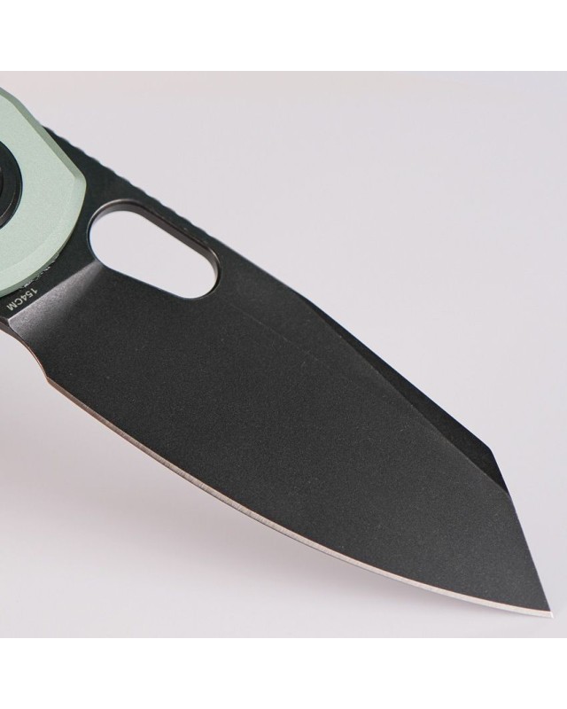 Ankylo - 154CM steel - Vanchor Lock - Sculpted Green Aluminium handle Ankylo - 154CM steel - Vanchor Lock - Sculpted Green Aluminium handle