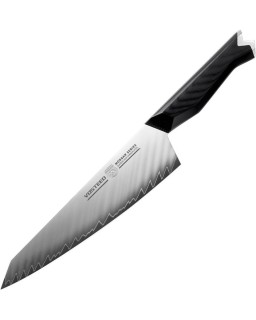 Morgan 8" Chef's Knife SAN MAI 9Cr18MoV steel wave pattern G10 handle