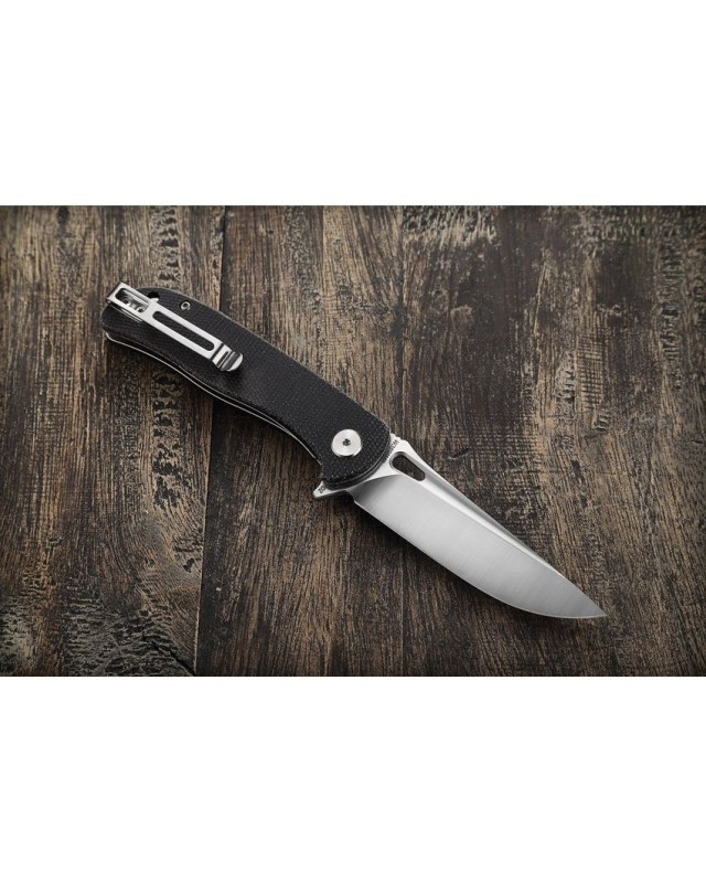 WIN+ Linerlock black micarta D2 steel WIN+ Linerlock black micarta D2 steel