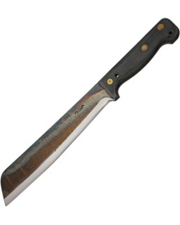 Golok British Army Pattern 8670 High Carbon Tool Steel Micarta handle leather sheath