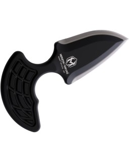Sleight Push Dagger CPM-20CV steel black aluminium handle - Swiss legal