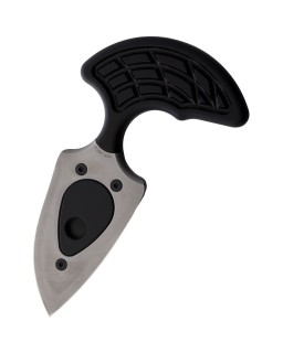 Sleight Push Dagger CPM-20CV steel black aluminium handle - Swiss legal