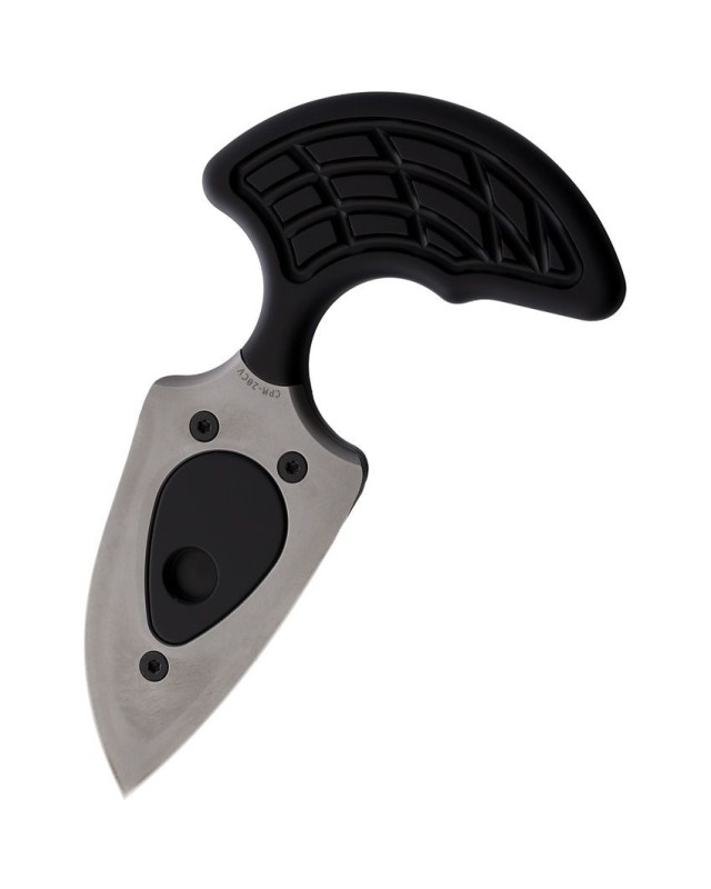 Sleight Push Dagger CPM-20CV steel black aluminium handle - Swiss legal Sleight Push Dagger CPM-20CV steel black aluminium handle - Swiss legal