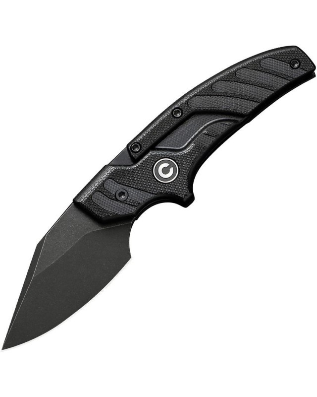 Typhoeus Push Dagger Adjustable Fixed Blade Black G10 handle 14C28N steel blackwash finish - Swiss Legal Typhoeus Push Dagger Adjustable Fixed Blade Black G10 handle 14C28N steel blackwash finish - Swiss Legal