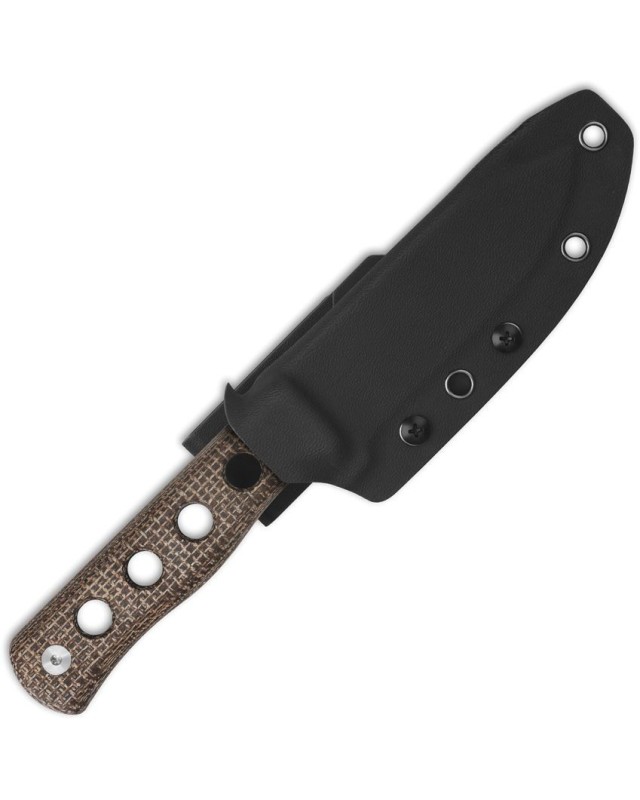 Canary Fixed Blade Full Tang Brown Micarta handle Canary Fixed Blade Full Tang Brown Micarta handle