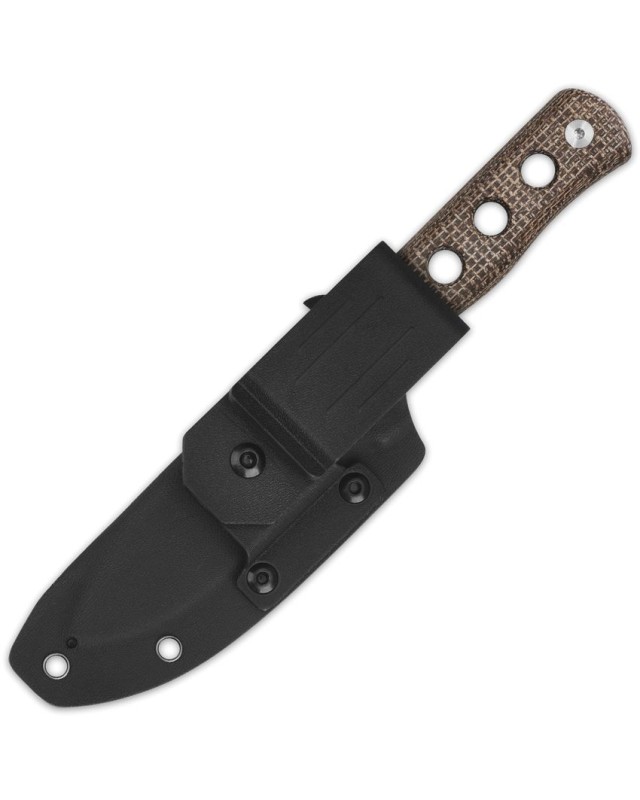 Canary Fixed Blade Full Tang Brown Micarta handle Canary Fixed Blade Full Tang Brown Micarta handle