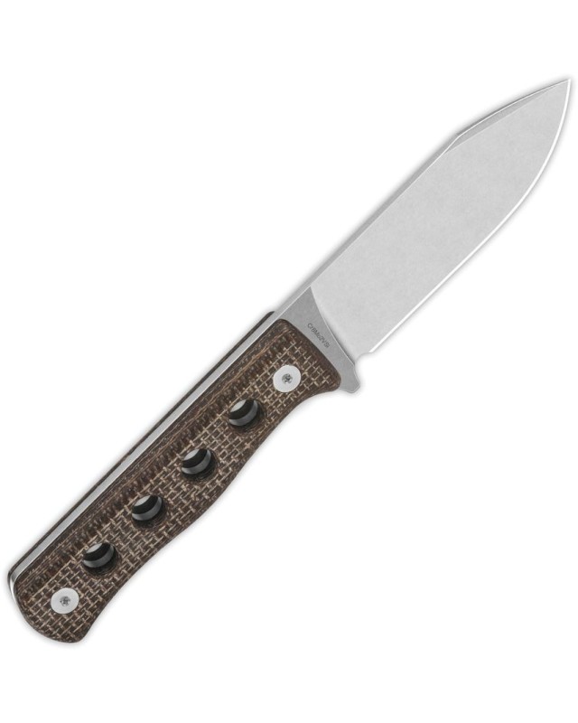 Canary Fixed Blade Full Tang Brown Micarta handle Canary Fixed Blade Full Tang Brown Micarta handle